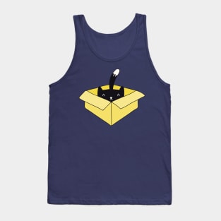 Cat in a box Tank Top